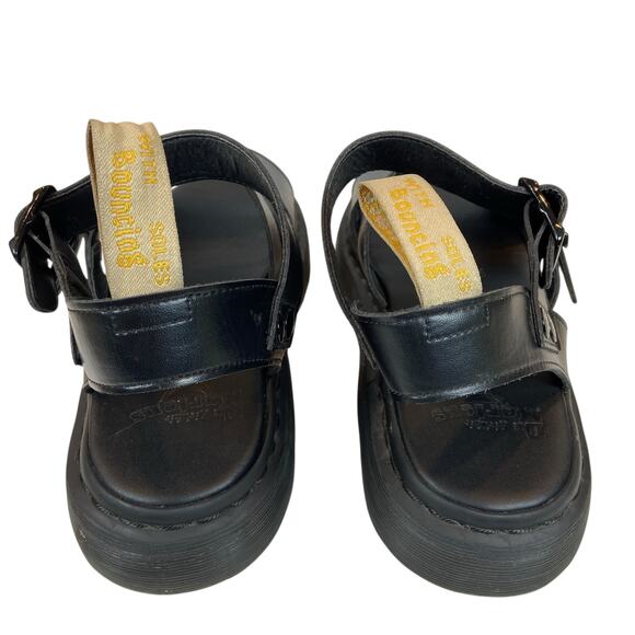 Dr Martens Vegan Gryphon Slingback Sandals Black Men's Size 10 / Womens 11 - Picture 4 of 7